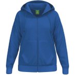 ERIMA Damen Sweatshirt TS Hoody Jacket, Größe 44 in Blau