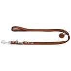 Hunter - Verstellbare Führleine Leder - Hundeleine Gr Länge max. 200 cm - Brei