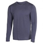 Ivanhoe of Sweden - Underwool Merino Male L/S - Merinoshirt Gr S blau
