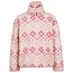 Brunotti - Kid's Rezany-Print - Fleecepullover Gr 128 rosa