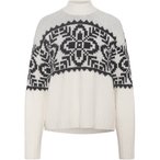 Kari Traa Disa Knit  Damen  Pullover weiss Größe S Lifestyle  Atmungsaktiv Mer