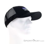 Patagonia P-6 Logo LoPro Trucker Hat Mütze-Schwarz-One Size