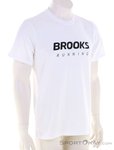 Brooks Graphic Herren T-Shirt-Weiss-L