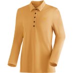 MAIER SPORTS Damen Polo Long Piquee Polo W, Größe XL in Orange
