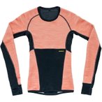 DEVOLD Tuvegga Merino Shirt Wmn - Funktionsshirt XS coral