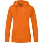 JAKO Damen Funktionsjacke Kapuzenjacke Organic, Größe 34 in Orange