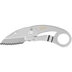 LACD Mini Shark Wave Cut messer  Taschenmesser schwarz Größe One Size Trekking