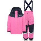Didriksons Skare Schneeanzug Set Kinder  Overalls pink Größe 130 Skifahren | R