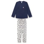 Sanetta - Girl's Pyjama 1/1 Set 245858 - Alltagsunterwäsche Gr 152 blau