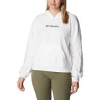 COLUMBIA Columbia Logo III French Terry Hoodie, Größe L in Weiß