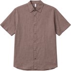 Mazine leeve Linen  Herren  Hemden braun Größe L Lifestyle  Hautfreundlich