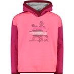 CMP Kinder Kapuzensweat KID G SWEAT FIX HOOD, Größe 116 in Pink