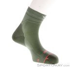 Salewa Eagle Light QRT Herren Socken-Oliv-Dunkelgrün-39-41