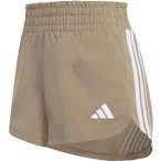 adidas Pacer Workout High Rise Damen Shorts ( Beige L/3 Größe,)