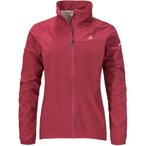 Schöffel Style Lurbek  Damen  Regenjacke rot Größe 4XL Mountainbike | Gravel 