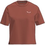 Salewa Eagle Loose  Damen  T-Shirts braun Größe M Trekking  Hautfreundlich Lyo