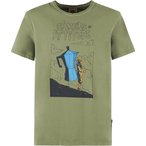 E9 Atti  Herren  T-Shirts oliv Größe S Sportklettern | Alpinklettern | Boulder