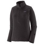 Patagonia - Women's R1 Air Zip Neck - Fleecepullover Gr XXL grau/schwarz