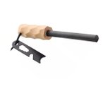 Origin Outdoors - Zündstahl Edge Gr 19,7 x Ø 1,27 cm wood /schwarz