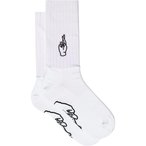 Fingerscrossed Aero 2.0 Logo   Fahrradsocken weiss Größe 35  Rennrad  Elastisc