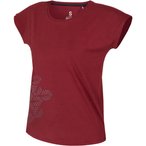 Ocun Kimo T Leafs  Damen  T-Shirts rot Größe XS Bouldern | Sportklettern | Lif