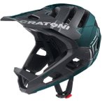 CRATONI MTB-Fahrradhelm Madroc schwarz-petrol matt, Größe S/M (54-58cm) in Sch