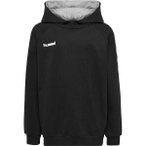 HUMMEL Kinder Kapuzensweat HMLGO KIDS COTTON HOODIE, Größe 128 in Schwarz