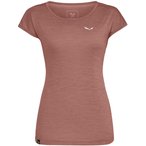 Salewa Puez Melange Dry  Damen  T-Shirts braun Größe 3XL Trekking  Widerstands