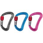 Ocun Raven Screw 3er Pack Karabinerset  Karabiner mehrfarbig Größe One Size Sp