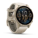 Garmin - Fenix 8 AMOLED Sapphire - Multifunktionsuhr Gr Ø 43 mm nebelgrau / sof