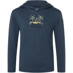 Super.Natural Tropicar Light  Kinder  Hoodies blau Größe 116 Trekking  Hautfre