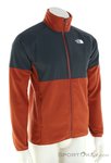 The North Face Glacier Heavyweight Full Zip Herren Fleecejacke-Rot-L
