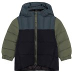 Color Kids - Baby's Jacket Quilt & Colorblock - Winterjacke Gr 104 schwarz
