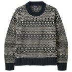 Patagonia - Women's Recycled Wool Crewneck Sweater - Wollpullover Gr L grau