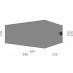 Tatonka Floor Sheet LT Gargia 3 - Zeltunterlage uni