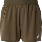 ASICS Herren Shorts ROAD 5IN SHORT, Größe XXL in Braun