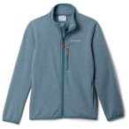 Columbia - Kid's Essential Hike Grid Fleece Full Zip - Fleecejacke Gr XXS grau