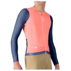 Castelli - Corretto L/S Jersey - Radtrikot Gr XL bunt