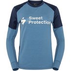 Sweet Protection Hunter Merino Hybrid  Damen  Longsleeves Merino blau Größe XS