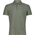 CMP Melange Polo  Herren  T-Shirts oliv Größe 3XL Trekking  Elastisch