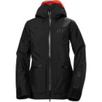 HELLY HANSEN Damen Schlupfjacke W POWDERQUEEN 3.0 JACKET, Größe L in Schwarz