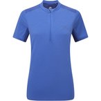 Mountain Equipment Nava Zip  Damen  T-Shirts blau Größe S Trekking  Atmungsakt