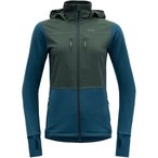 Devold Herøy Hybrid Merino  Damen  Fleecejacke blau Größe XS Trekking  Windab
