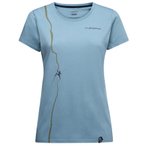 La Sportiva Women’s Route T-Shirt, M, limestone/cypress