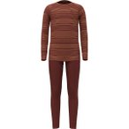 ODLO Kinder Unterwäschenset Set long ACTIVE WARM ECO SET, Größe 116 in Rot