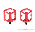 Crankbrothers Stamp 1 Gen 2 Flat Pedale-Rot-L