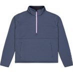 Picture Damen Bake 1/4 Grid Fleece Pullover (Größe M, blau)