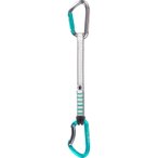 SKYLOTEC Salto NY - Express-Set einzeln titanium-aquamarine 22 cm