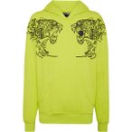 PLEIN SPORT Hoodie TIGER, Größe XL in Gelb