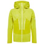 Mammut - Aenergy Pro SO Hybrid Hooded Jacket - Softshelljacke Gr S grün/gelb